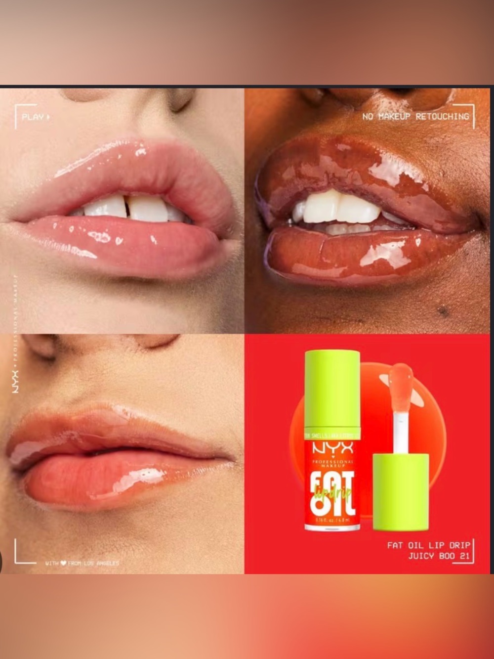 NYX Professional Makeup FatNYX Professional Makeup Oil Lip Drip 💧